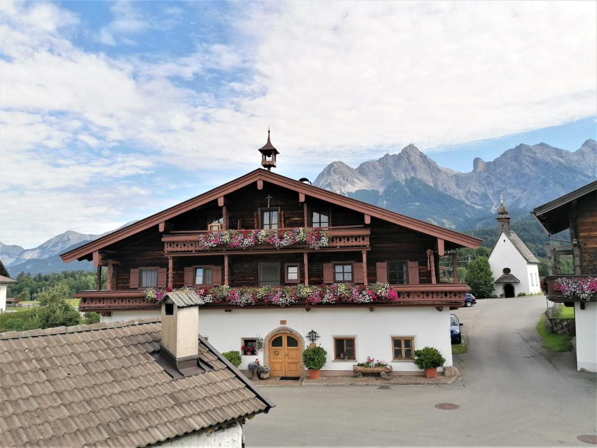 Ferienwohnung Unterlettlhof Saalfelden Exterior foto